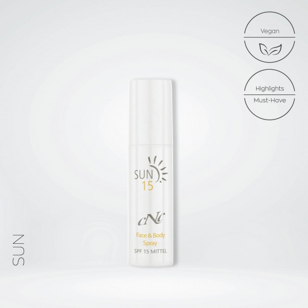 Sun Face &amp; Body Spray SPF15, 100 ml